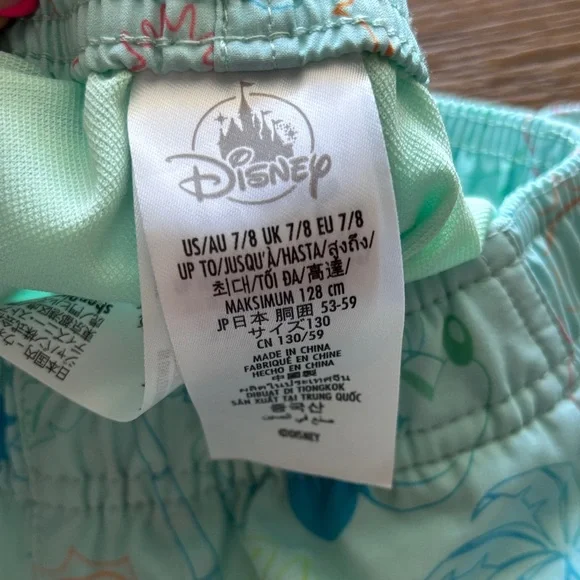 Disney Aqua Mickey Mouse Shorts - Picture 7 of 7